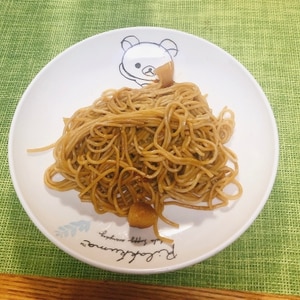 白だしでカタ焼きそば